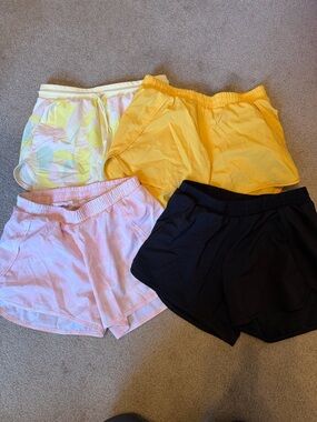 Casual Elastic-Waist Shorts - SIZE XL